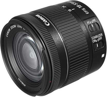 Canon Standard Zoom Lens EF-S18-55mm F4.0-5.6 IS STM for APS-C