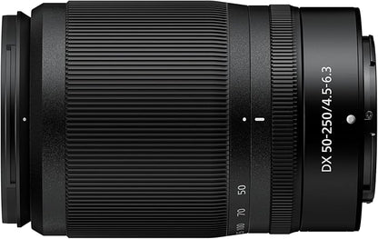 Nikon Telephoto Zoom Lens NIKKOR Z DX 50-250mm f/4.5-6.3 VR Z Mount DX Lens NZDXVR50-250