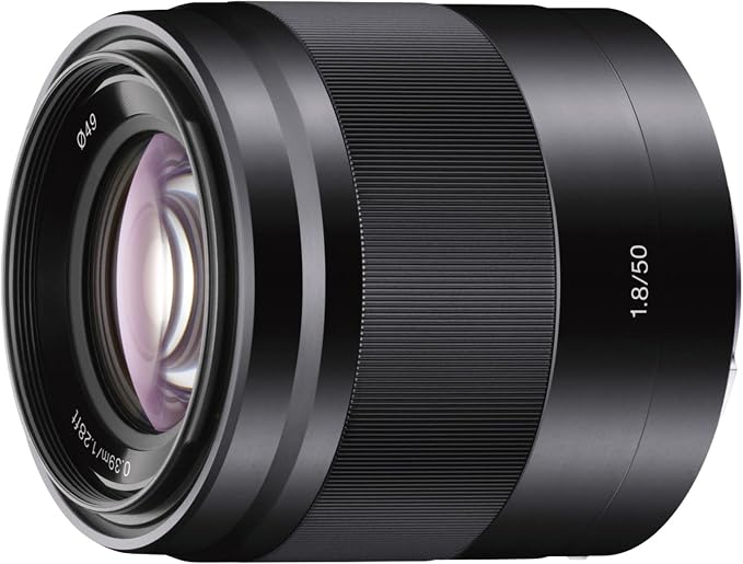 SONY (Sony) Telephoto prime lens APS-C E 50mm F1.8 OSS for Digital SLR Camera α [E-mount] Genuine Lens SEL50F18 Black