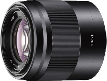 SONY (Sony) Telephoto prime lens APS-C E 50mm F1.8 OSS for Digital SLR Camera α [E-mount] Genuine Lens SEL50F18 Black