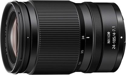 Nikon NIKKOR Z 24-105mm f/4-7.1 Z Mount Full-Frame Standard Zoom Lens for Travel, Snapshots, Children