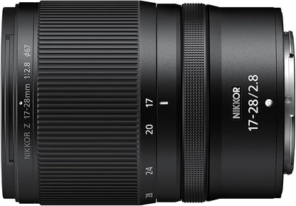 Nikon NIKKOR Z 17-28mm f/2.8 Wide-Angle Zoom Lens for Z-mount Mirrorless Cameras