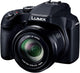 Panasonic LUMIX Digital Camera, 60x Optical Zoom, DC-FZ85D-K, Black