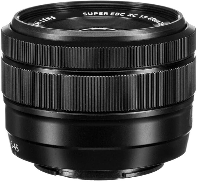 Fujifilm X Interchangeable Lens Fujinon Zoom Standard Compact XC15-45mm Image Stabilization Power Zoom Black F XC15-45MMF3.5-5.6OIS PZ B