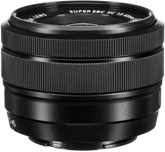 Fujifilm X Interchangeable Lens Fujinon Zoom Standard Compact XC15-45mm Image Stabilization Power Zoom Black F XC15-45MMF3.5-5.6OIS PZ B