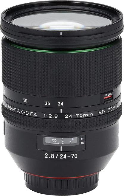 Pentax HD PENTAX-D FA 24-70mmF2.8ED SDM WR Large-Aperture Standard Zoom Lens [Full-Frame Compatible]