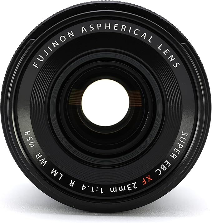 Fujifilm X Interchangeable Lens Fujinon Prime Wide-Angle Large-Aperture 23mm F1.4 Dust- and Weather-Resistant, Low-Temperature Resistant, Linear Motor (Quiet), Aperture Ring F XF23MMF1.4 R LM WR