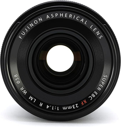 Fujifilm X Interchangeable Lens Fujinon Prime Wide-Angle Large-Aperture 23mm F1.4 Dust- and Weather-Resistant, Low-Temperature Resistant, Linear Motor (Quiet), Aperture Ring F XF23MMF1.4 R LM WR