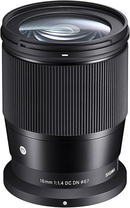 Sigma 16mm F1.4 DC DN Nikon Z Mount Prime Wide-Angle APS-C Mirrorless Lens Contemporary