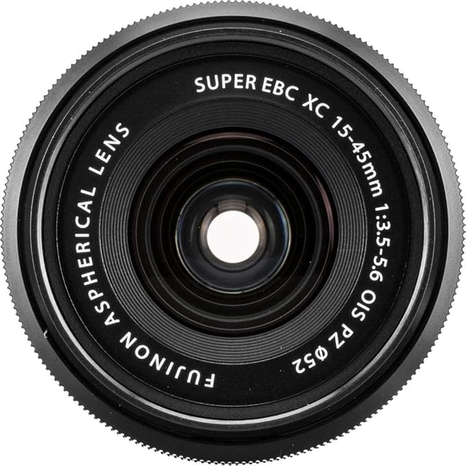 Fujifilm X Interchangeable Lens Fujinon Zoom Standard Compact XC15-45mm Image Stabilization Power Zoom Black F XC15-45MMF3.5-5.6OIS PZ B