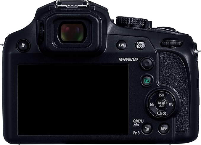 Panasonic LUMIX Digital Camera, 60x Optical Zoom, DC-FZ85D-K, Black