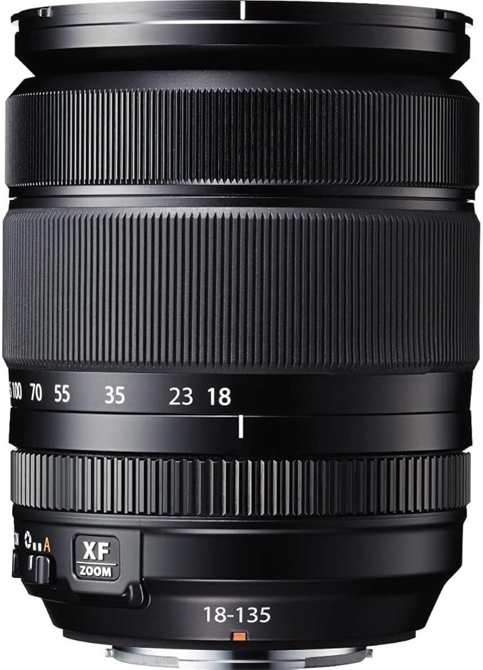 FUJIFILM X Interchangeable Lens Fujinon Zoom High Magnification 18-135mm Image Stabilization Dust- and Weather-Resistant, Low-Temperature Resistant Linear Motor (Quiet) Aperture Ring F XF18-135mmF3.5-5.6 R LM OIS WR
