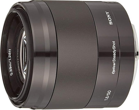 SONY (Sony) Telephoto prime lens APS-C E 50mm F1.8 OSS for Digital SLR Camera α [E-mount] Genuine Lens SEL50F18 Black