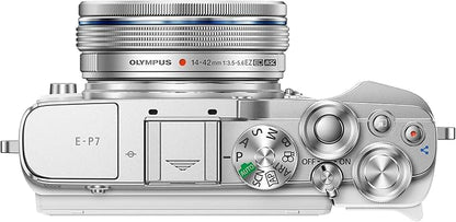 OLYMPUS PEN E-P7 14-42mm EZ Lens Kit White