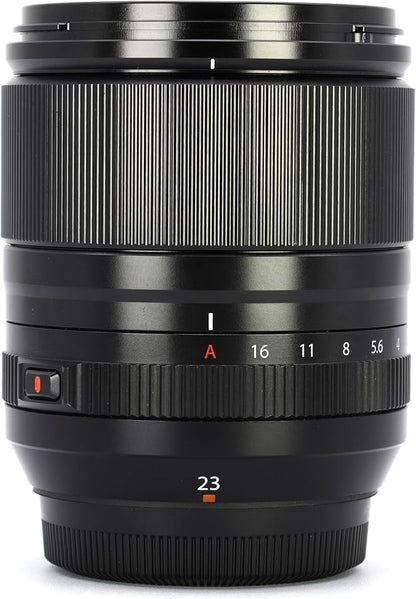Fujifilm X Interchangeable Lens Fujinon Prime Wide-Angle Large-Aperture 23mm F1.4 Dust- and Weather-Resistant, Low-Temperature Resistant, Linear Motor (Quiet), Aperture Ring F XF23MMF1.4 R LM WR