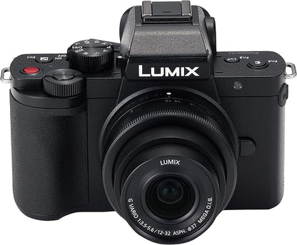 Panasonic LUMIX G100K Mirrorless Camera with Standard Zoom Lens Kit, Black DC-G100K-K