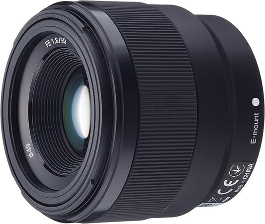 SONY (Sony) Standard Prime Lens Full Frame FE 50mm F1.8 for Alpha [E-mount] Digital Camera, Genuine Lens SEL50F18F