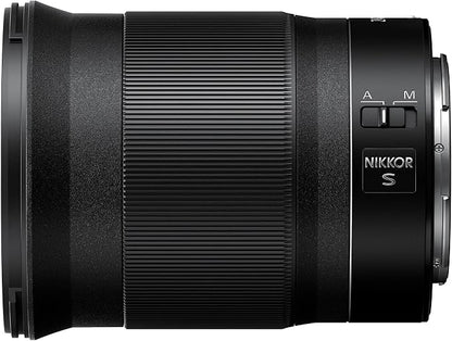 Nikon NIKKOR Z 24mm f/1.8 S Wide-Angle Prime Lens for Z-Mount Full-Frame Cameras, S-Line, NZ24 1.8