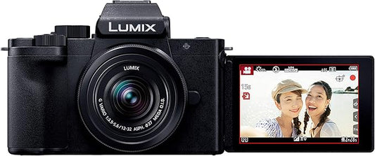 Panasonic LUMIX G100K Mirrorless Camera with Standard Zoom Lens Kit, Black DC-G100K-K