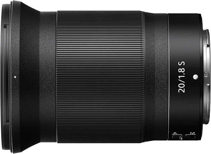 Nikon NIKKOR Z 20mm f/1.8 S Fixed Focal Length Lens for Z-Mount Full-Frame S-Line NZ20 1.8