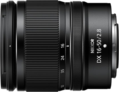 Nikon NIKKOR Z DX 16-50mm f/2.8 VR APS-C Mirrorless Camera Standard Zoom Interchangeable Lens