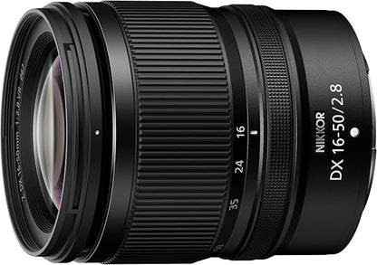 Nikon NIKKOR Z DX 16-50mm f/2.8 VR APS-C Mirrorless Camera Standard Zoom Interchangeable Lens