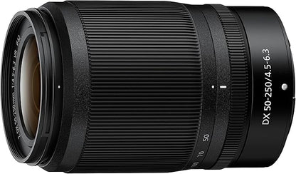 Nikon Telephoto Zoom Lens NIKKOR Z DX 50-250mm f/4.5-6.3 VR Z Mount DX Lens NZDXVR50-250
