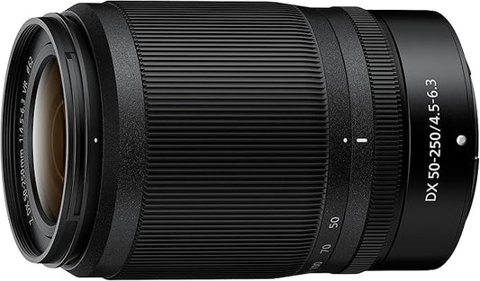 Nikon Telephoto Zoom Lens NIKKOR Z DX 50-250mm f/4.5-6.3 VR Z Mount DX Lens NZDXVR50-250