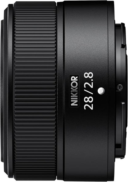 Nikon NIKKOR Z 28mm f/2.8 Z-mount Mirrorless Camera Prime Lens (Black)
