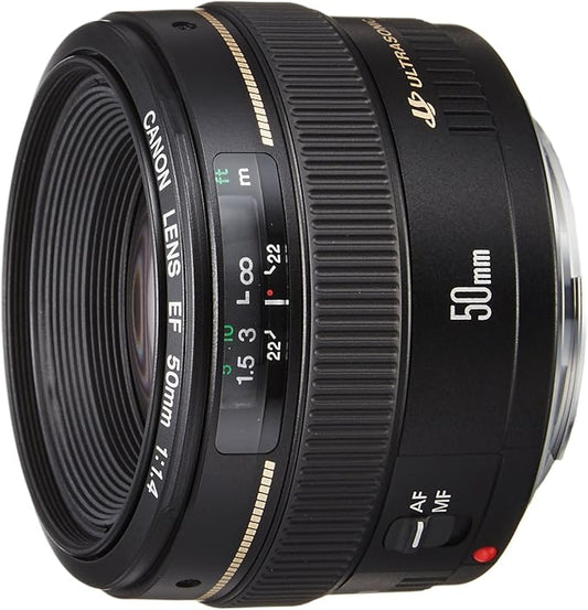 Canon EF 50mm f/1.4 USM Fixed Lens for Full-Frame Cameras