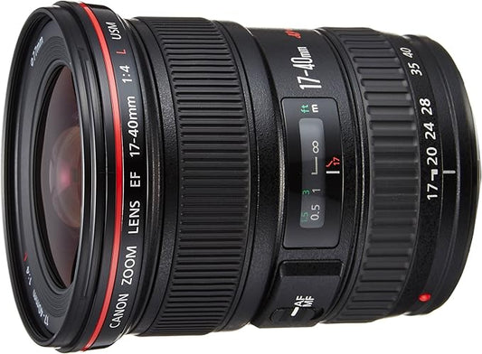 Canon Wide-Angle Zoom Lens EF17-40mm F4L USM Full-Frame Compatible