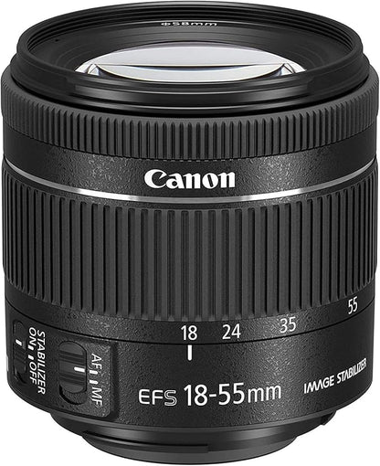 Canon Standard Zoom Lens EF-S18-55mm F4.0-5.6 IS STM for APS-C