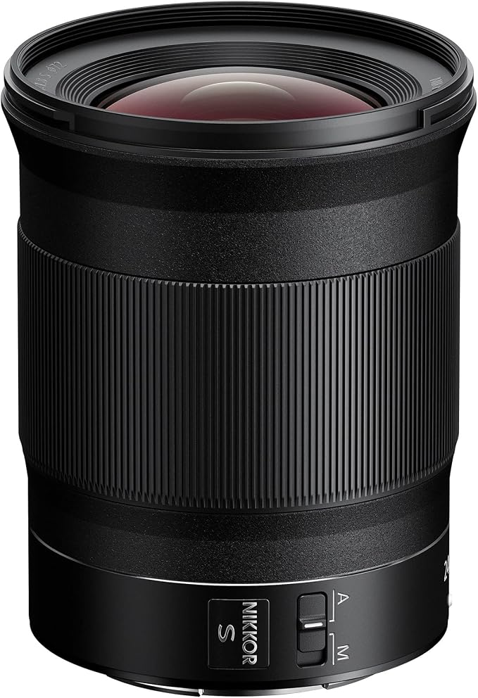 Nikon NIKKOR Z 24mm f/1.8 S Wide-Angle Prime Lens for Z-Mount Full-Frame Cameras, S-Line, NZ24 1.8