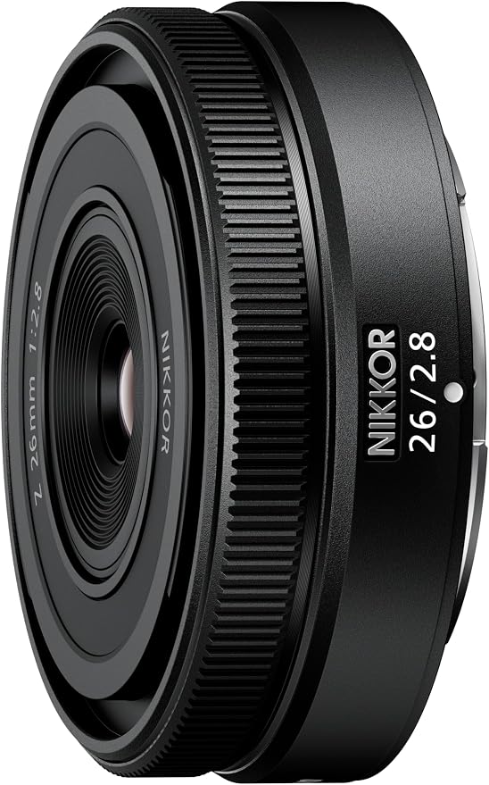 Nikon NIKKOR Z 26mm f/2.8 Z-Mount Full-Frame Prime Lens Black
