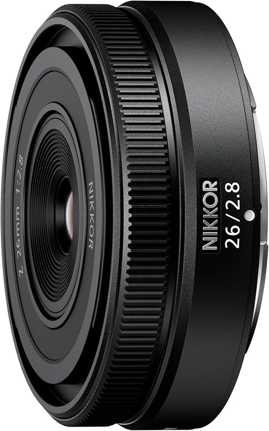Nikon NIKKOR Z 26mm f/2.8 Z-Mount Full-Frame Prime Lens Black