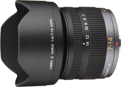 Panasonic Panasonic Micro Four Thirds 7-14mm F4.0 Wide-Angle Zoom G VARIO ASPH. H-F007014