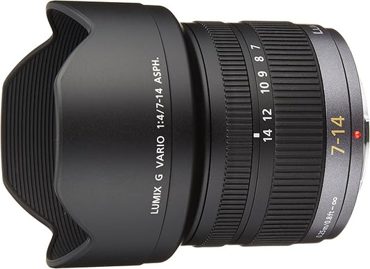 Panasonic Panasonic Micro Four Thirds 7-14mm F4.0 Wide-Angle Zoom G VARIO ASPH. H-F007014