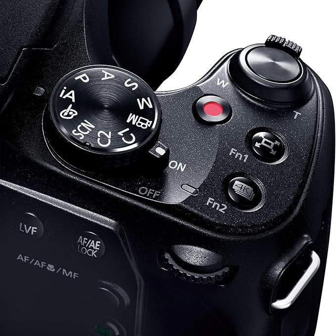 Panasonic LUMIX Digital Camera, 60x Optical Zoom, DC-FZ85D-K, Black