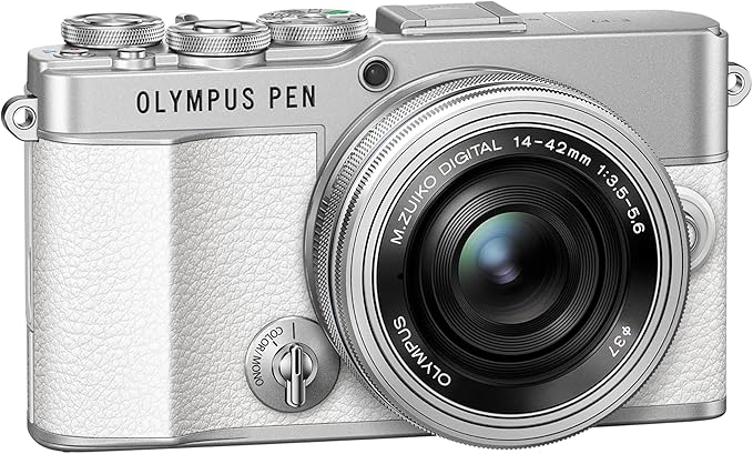 OLYMPUS PEN E-P7 14-42mm EZ Lens Kit White