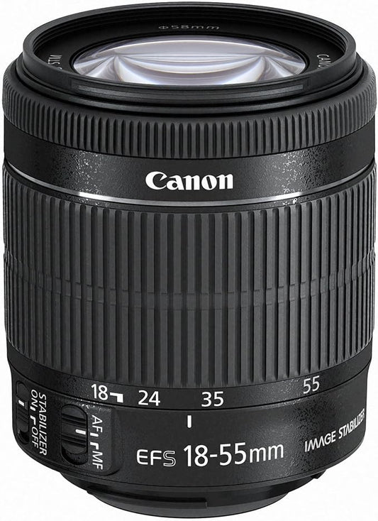 Canon Standard Zoom Lens EF-S18-55mm F3.5-5.6 IS STM for APS-C